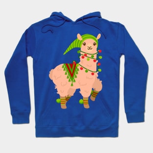 Christmas Llama 2 Hoodie